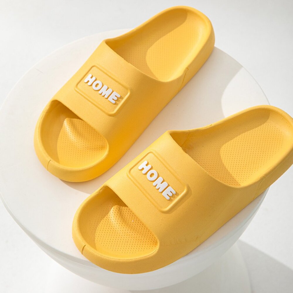 Couple slippers, women's summer home fashion thick-soled cool slippers, men's ba